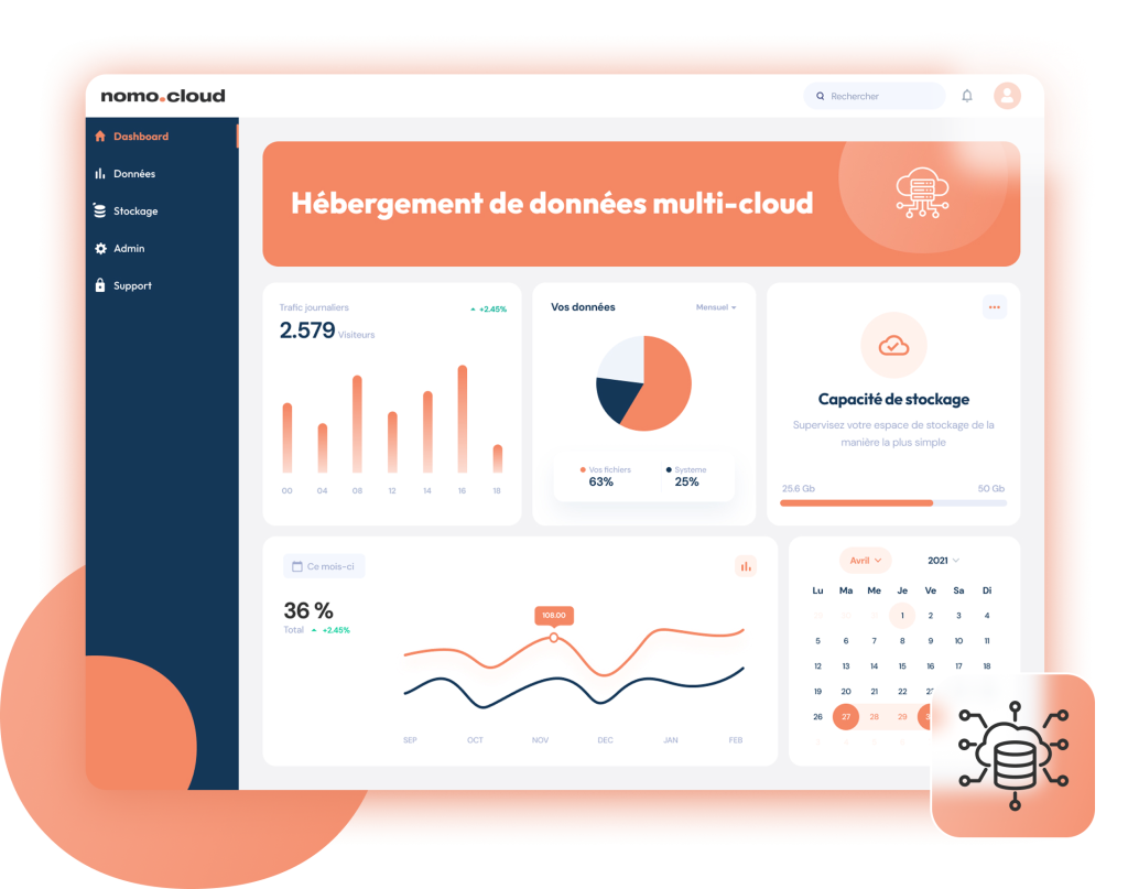 NomoCloud La plateforme d’hébergement de données multi-cloud