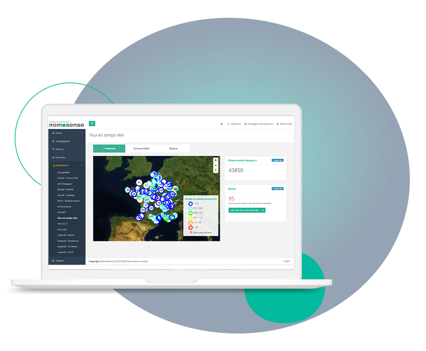 NomoSense Cartographie 2D
