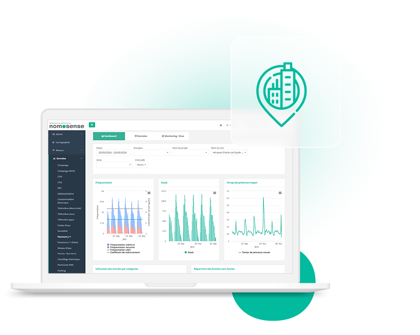 NomoSense Gestion de site et de batiments