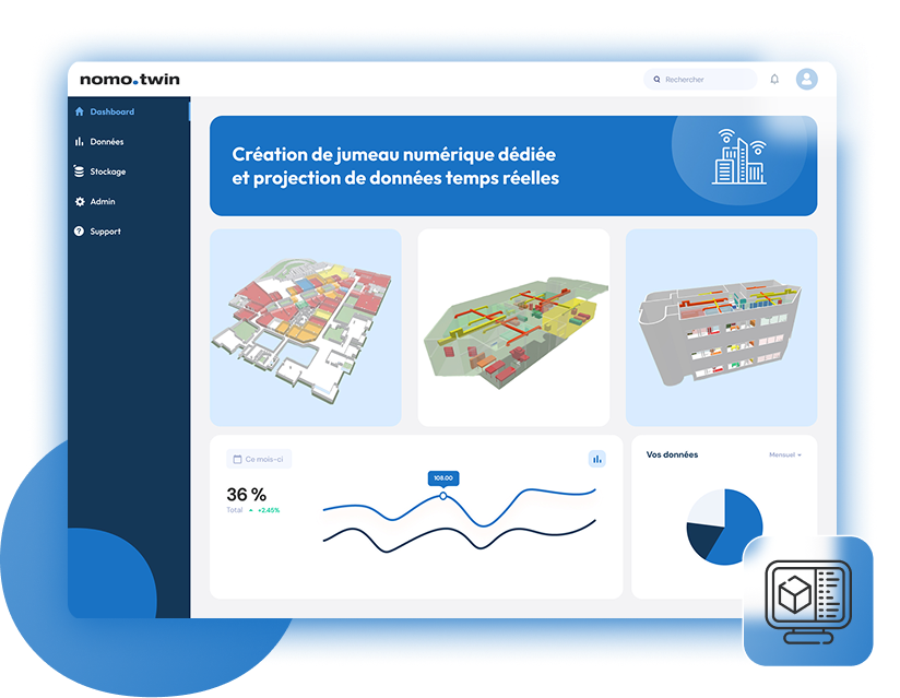 NomoTwin Plateforme de jumeau numérique